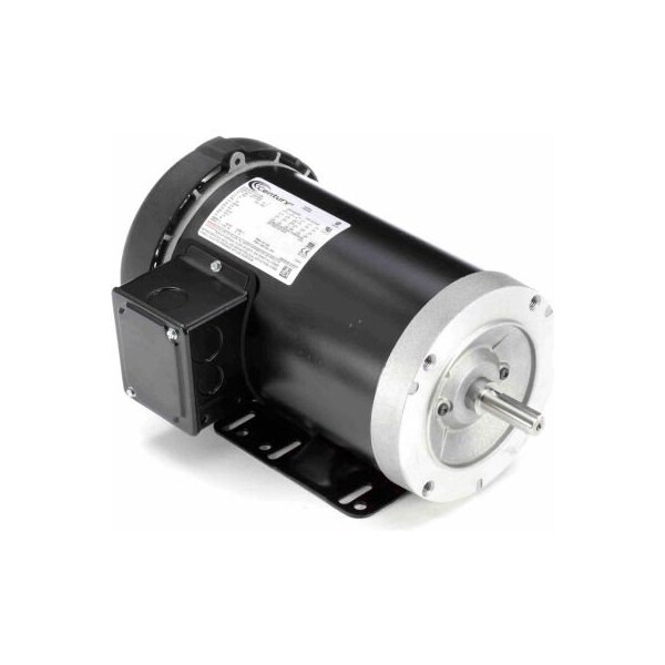 Century General Purpose Three Phase TEFC Motor, 1 HP, 1725 RPM, 230/460V, TEFC, 56HC Frame